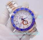High Quality Copy Rolex Yacht-Master II 2-Tone Rose Gold and Blue Watch 44mm